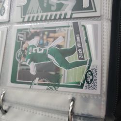 Zach Wilson Football Card