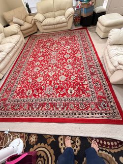 Nice Persian rug looks like new. Smoke free and no pets
