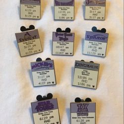 Disney Pins 2007-08 Fastpass Pin Sets