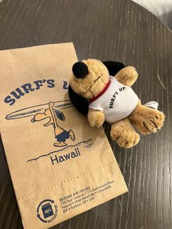 Snoopy m56 Peanuts Hawaii Sunburn Surfs Up Tote Bag | eBay