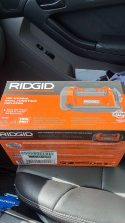 Rigid 18v hybrid dual inflator cordless