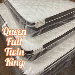 New Queen Pillow Top 