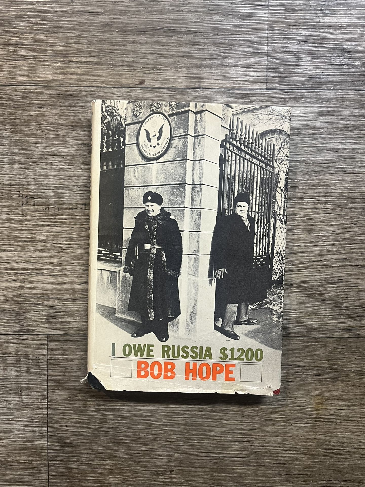 I Owe Russia $1200 Book SIGNED