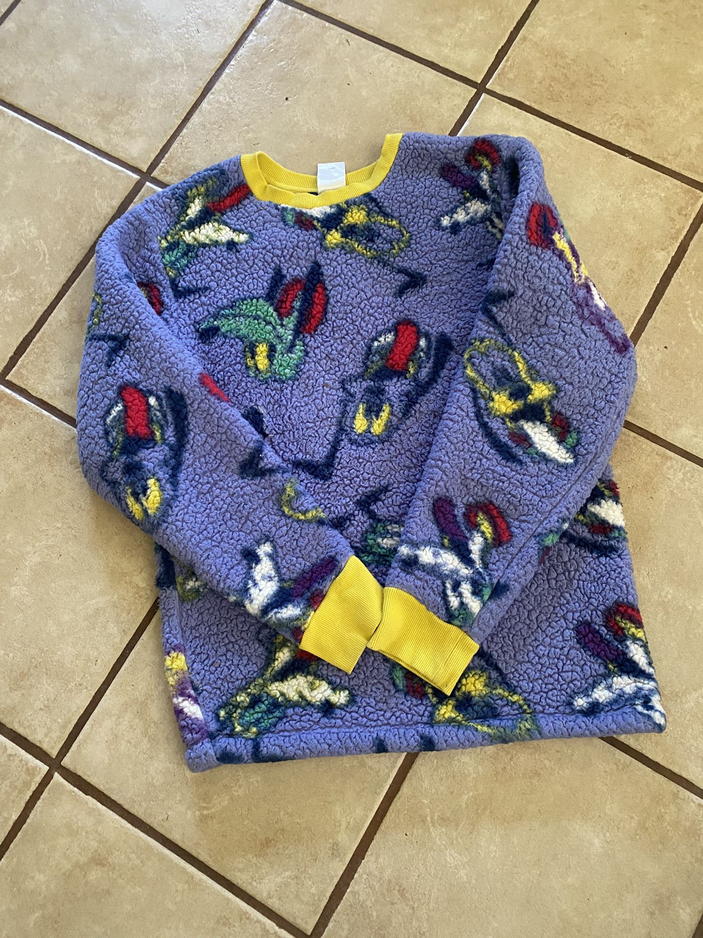 (N50) Disneys Pluto Sherpa Fleece Size S