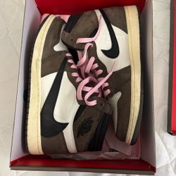 Nike Air Jordan 1 x Travis Scott Mocha High Size 10