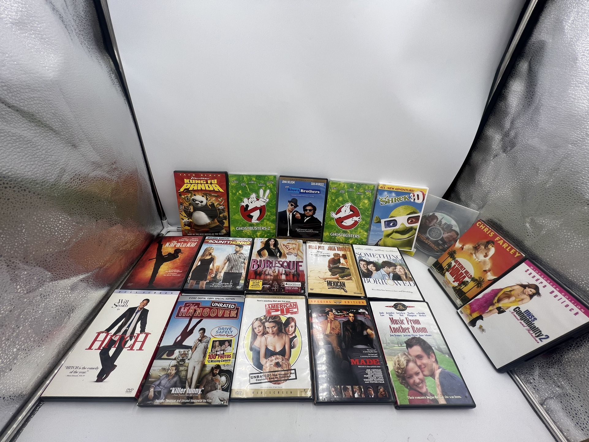 Lot of 18 DVD’s Comedy Romantic Comedy & Family Movies