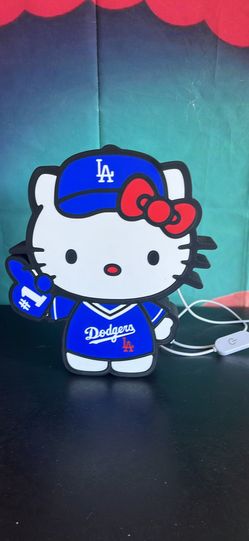 Hello Kitty // Dodgers Night Light