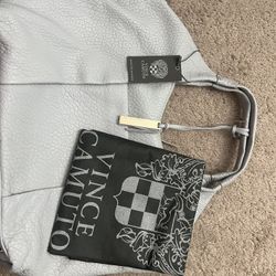 Vince Camuto Pale Mist Large Tote