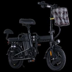 A9Electric bicycle, 14-inch wheels, speed 25 miles, pure electric range 20 miles, riding power 50 miles