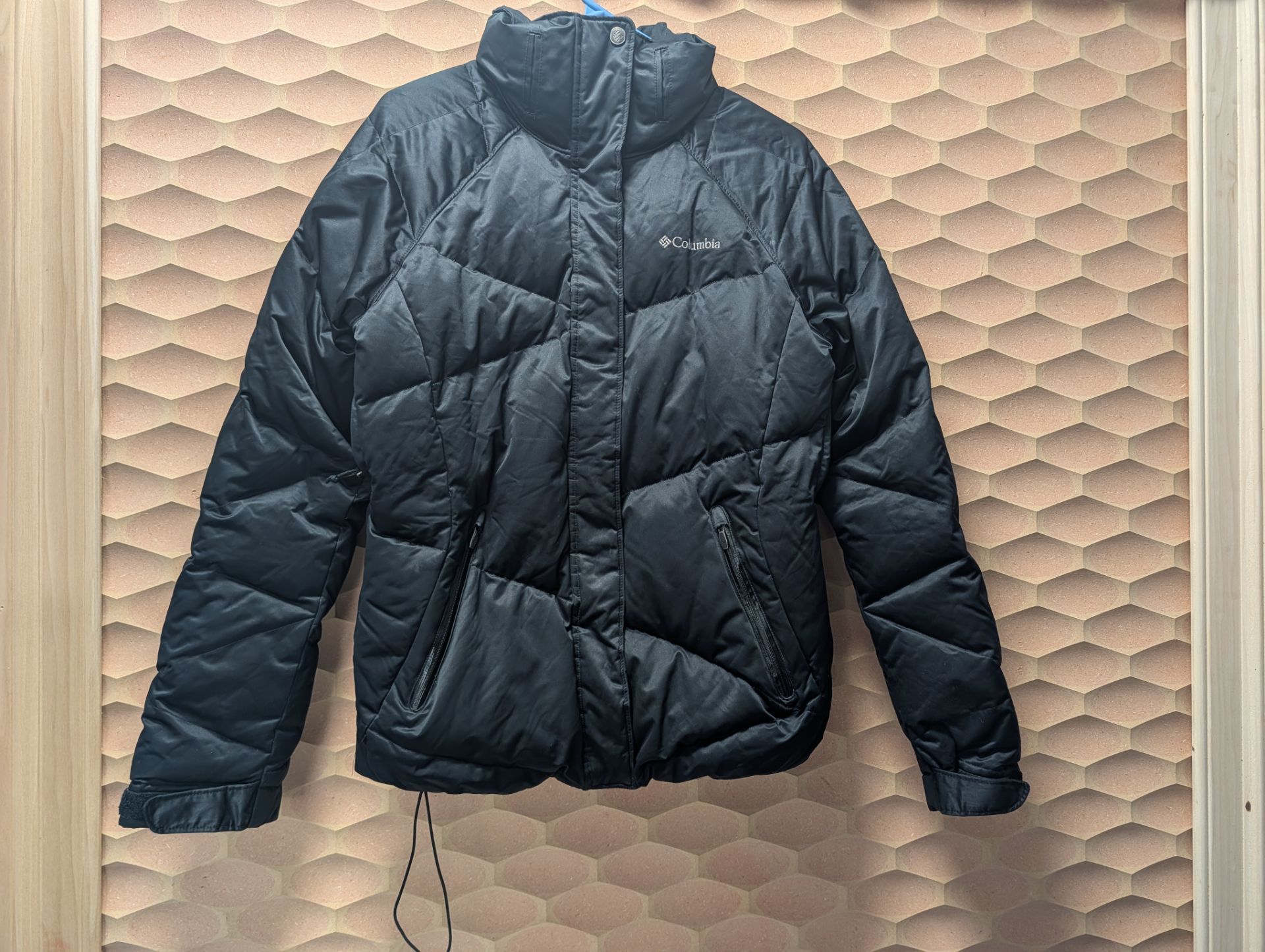 Columbia Omni Heat Unisex Black Insulated Puffer Jacket Size M