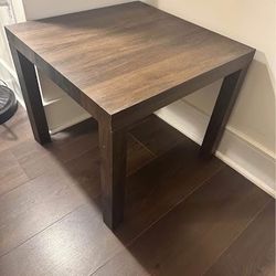 2-Piece Matching Living Room Table Set (Coffee Table + Side Table)