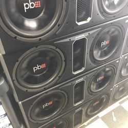 Loaded Subwoofers Boxes On Sale Today!