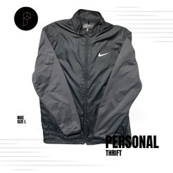 Nike Men’s Golf Jacket Size Large Black Gray