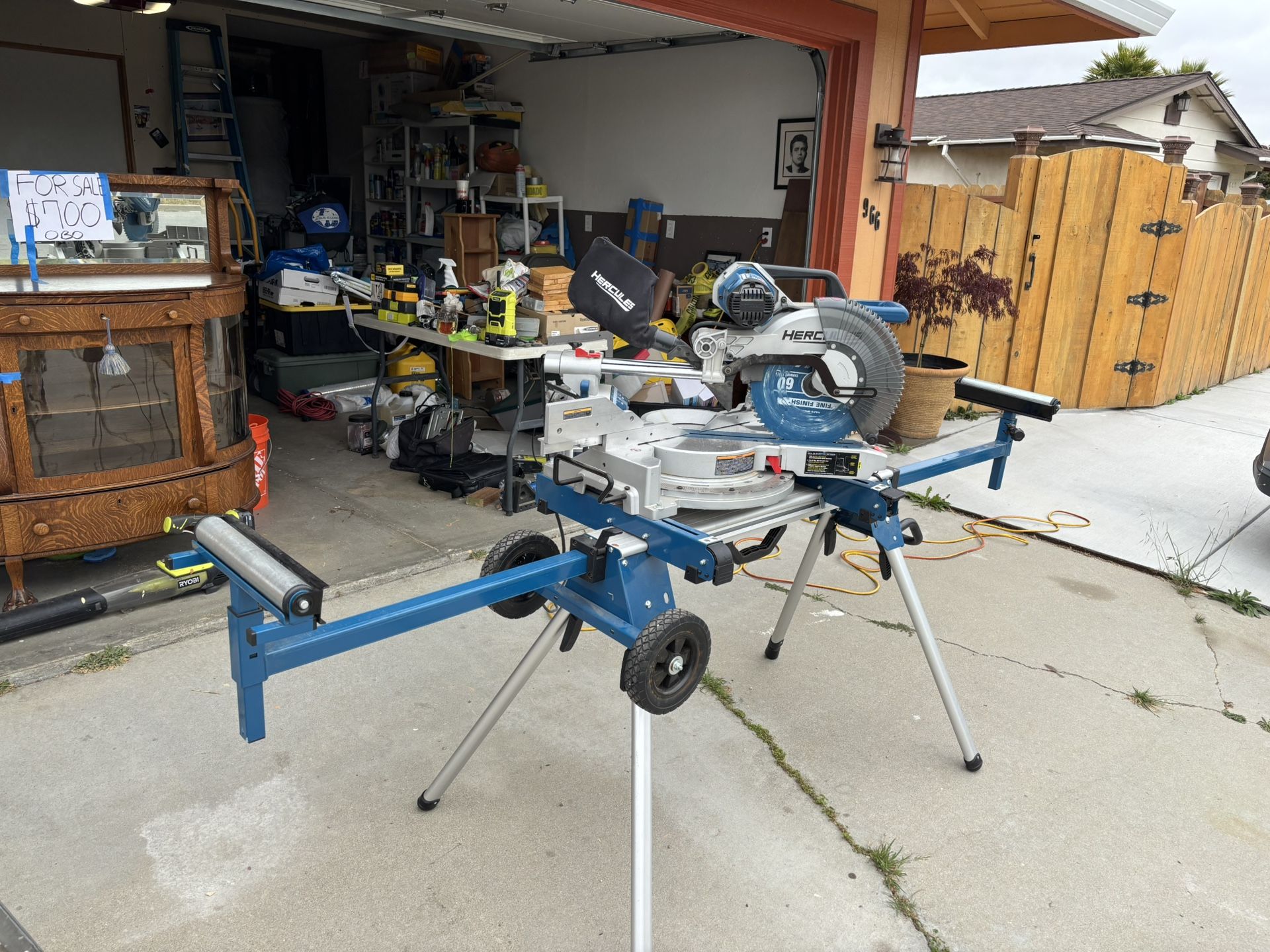 Hercules Compound Mitter Saw / Predator Generator 