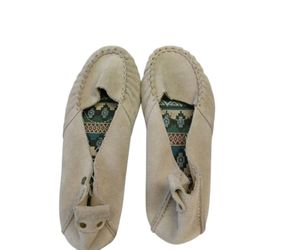 Bearpaw Leather Moccasins Size 7