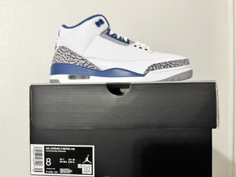Jordan 3s True Blue