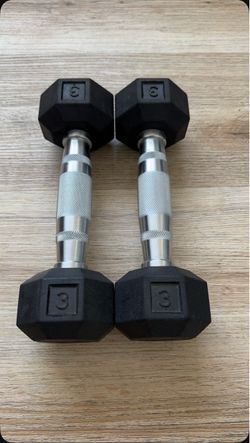 🏋️‍♀️ 2 PAIR OF 3LB DUMBBELLS - $15