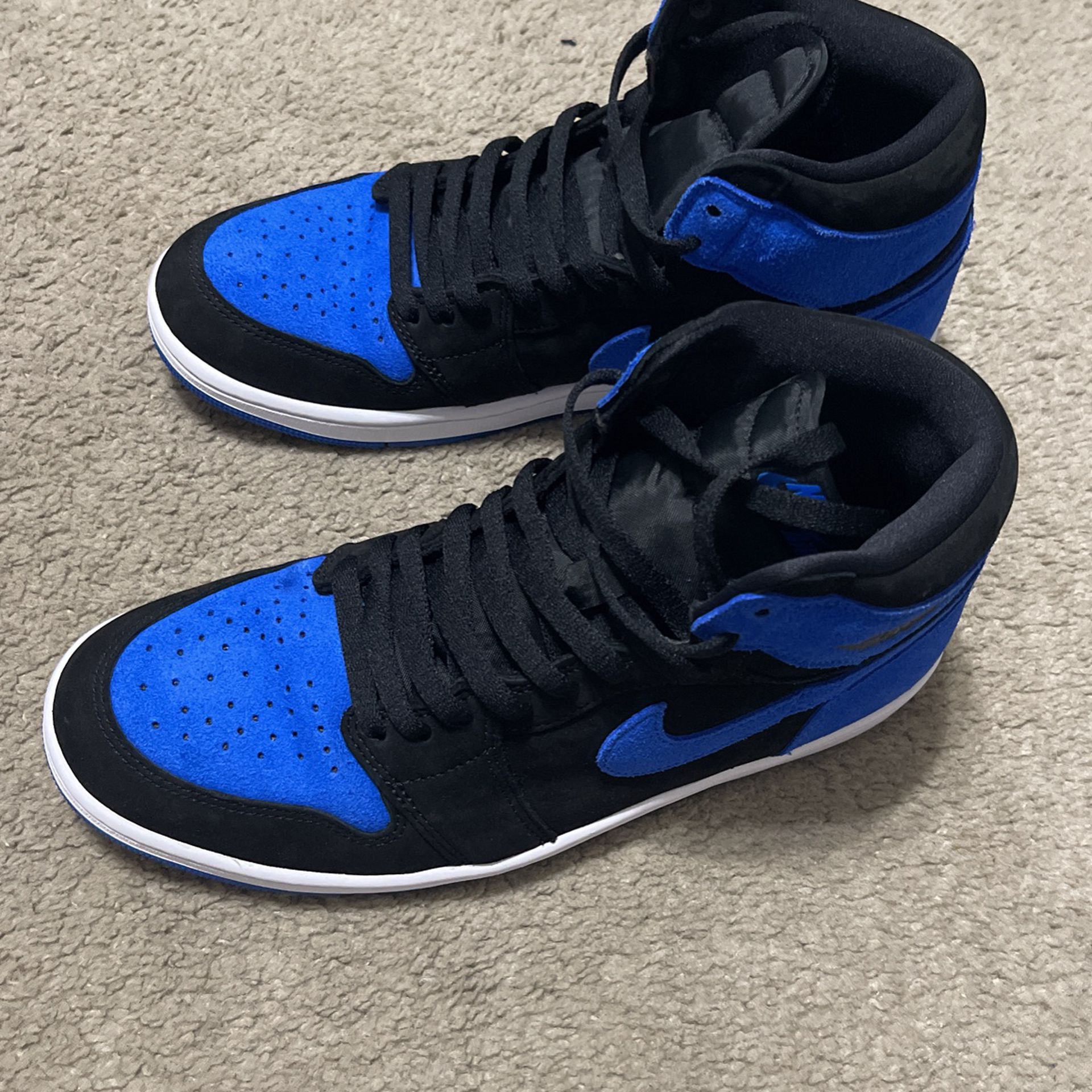 Blue Jordan 1s Size 10.5