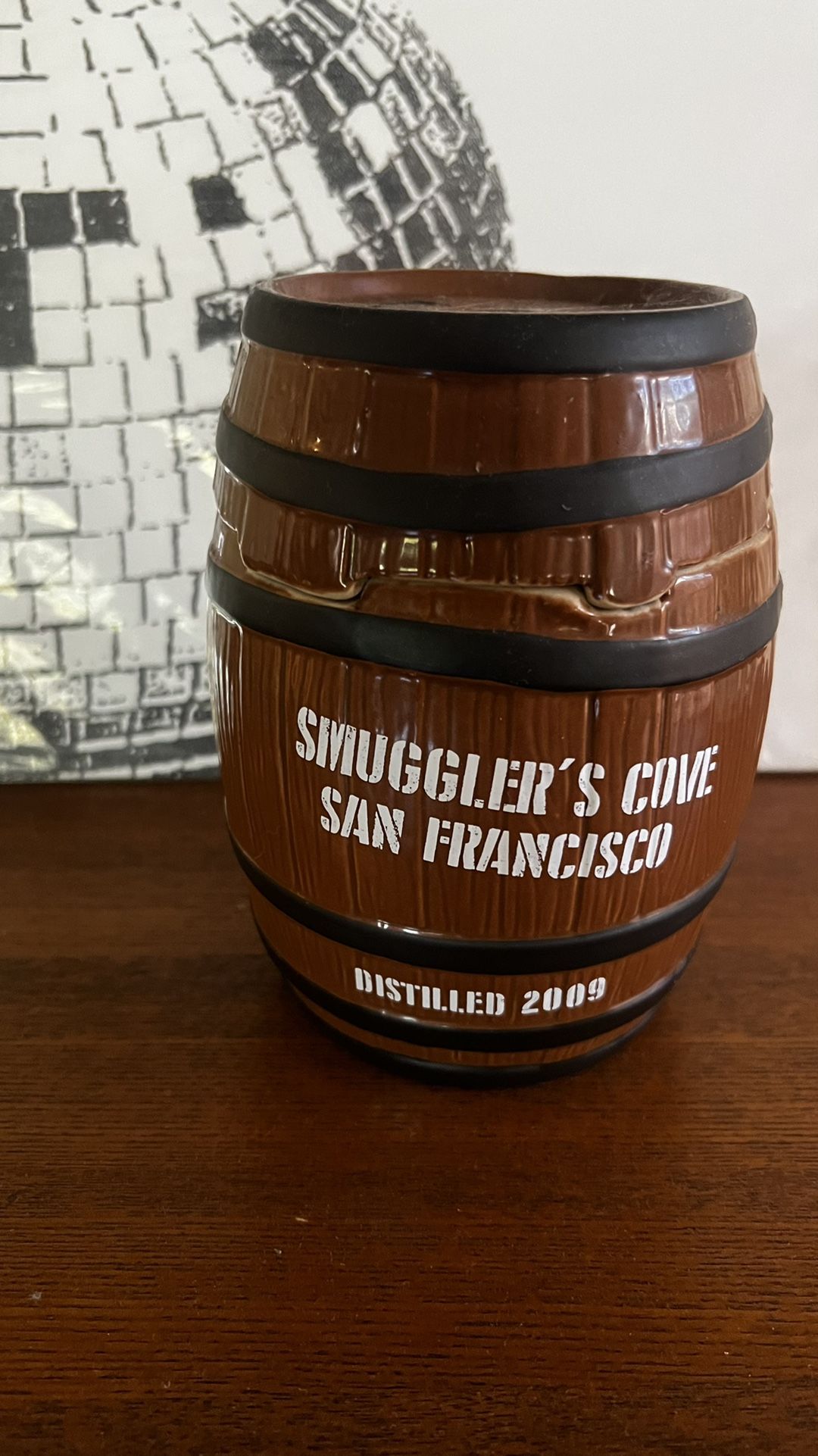 Smugglers Cove Limited Edition Rum Barrel Tiki Mug
