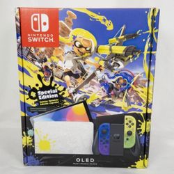 Nintendo Switch OLED Splatoon New