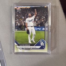 Clayton Kershaw Baseball Card