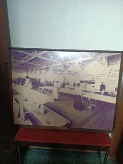 Century Old Boeing Faclity Wall Art 31"×41"