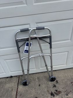 Drive Medical Folding Walker with Wheels