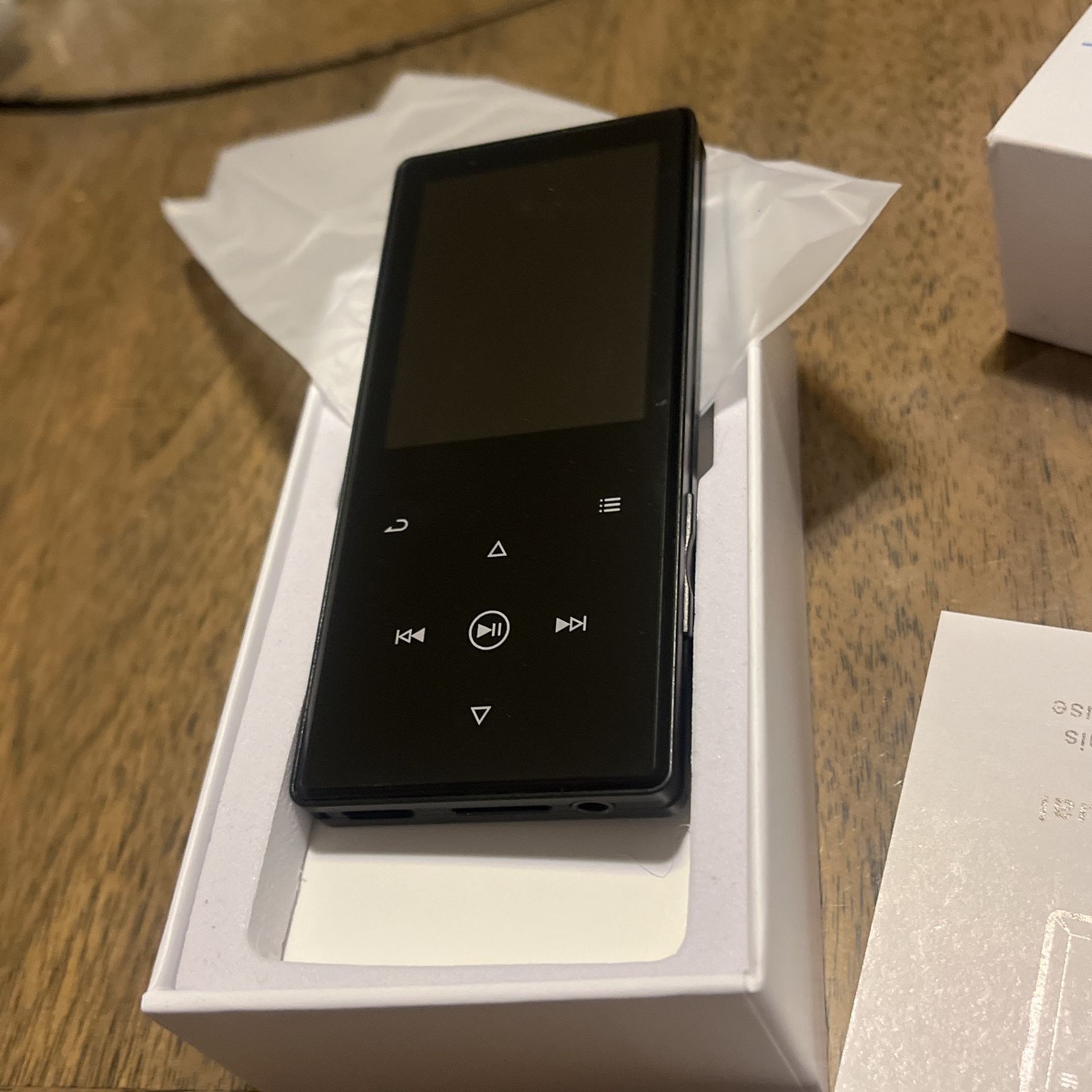 64GB MP3 Player with Boosted Bluetooth 5.3, Music Player Features HD Speaker, 2.4" Screen, Touch Buttons, Expandable SD Card Slot, Supports FM Radio, 