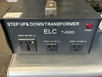 ELC T-5000 Step Up & Down Transformer