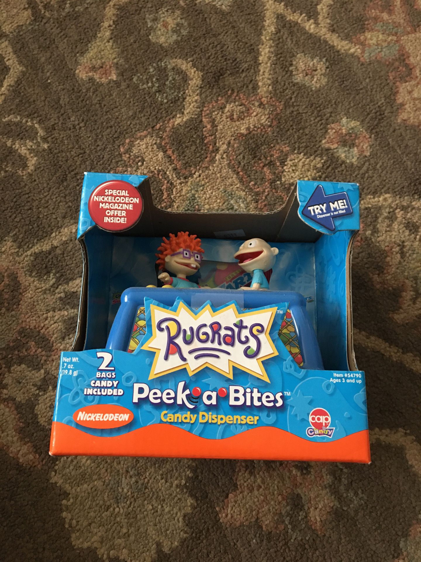 Rugrats Peek a Bites Candy Dispenser Nickelodeon NEW