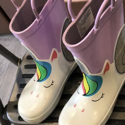 Unicorn Rain Boots 