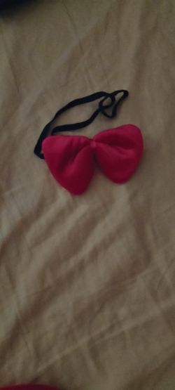 Devil Halloween horns tail and tie