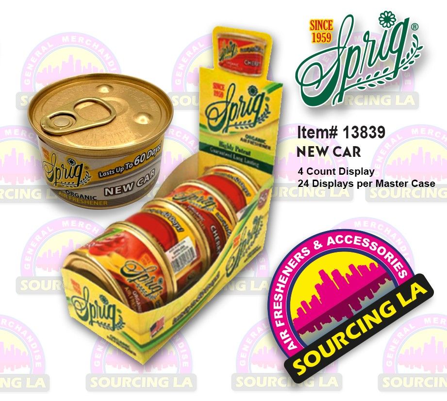 Sprig Canister Air Freshener, Made in the USA Since 1959