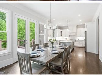Dining table with 6 chairs