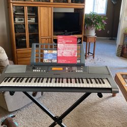 Keyboard With Stand And Power Supply
