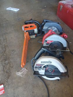 Lot of 3 Circular Saws – Craftsman & Skilsaw