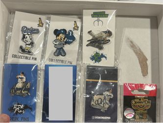Dodgers Enamel Pins