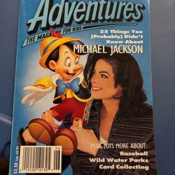 Vintage Disney magazine  Michael Jackson celebrity keepsake collection June 1993 memorabilia