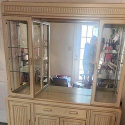 Beatiful,Contemporary, and Spacious China cabinet