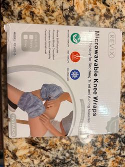 REVIX Microwavable Knee Wraps Two Pack