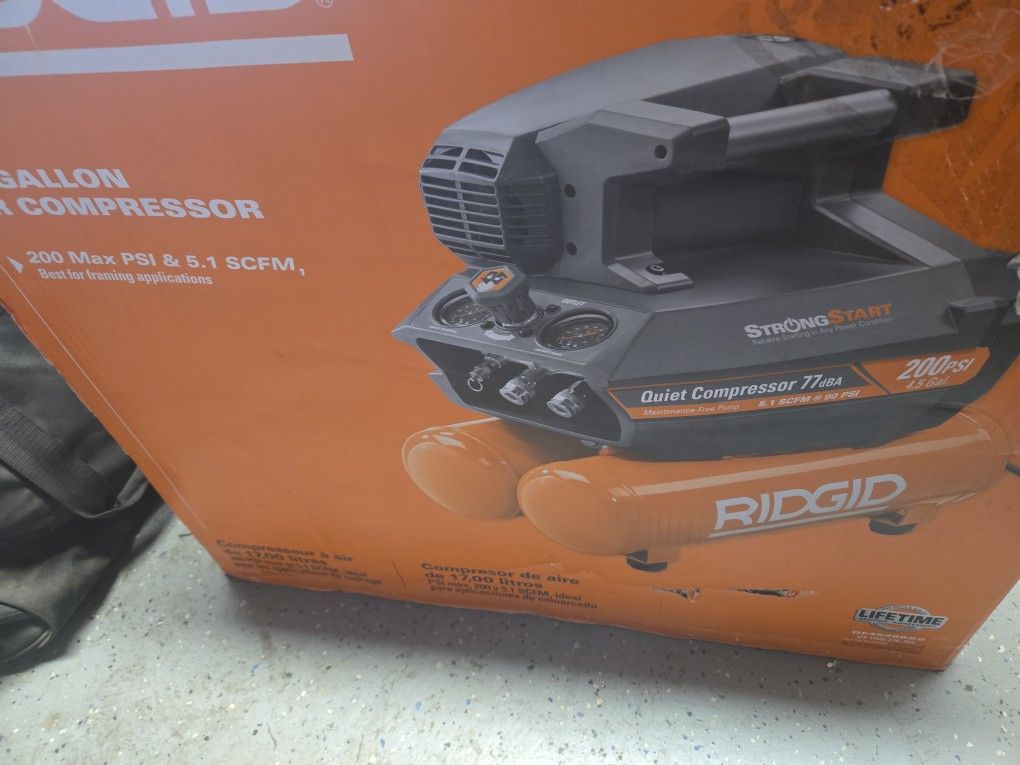 Ridgid Quiet Air Compressor