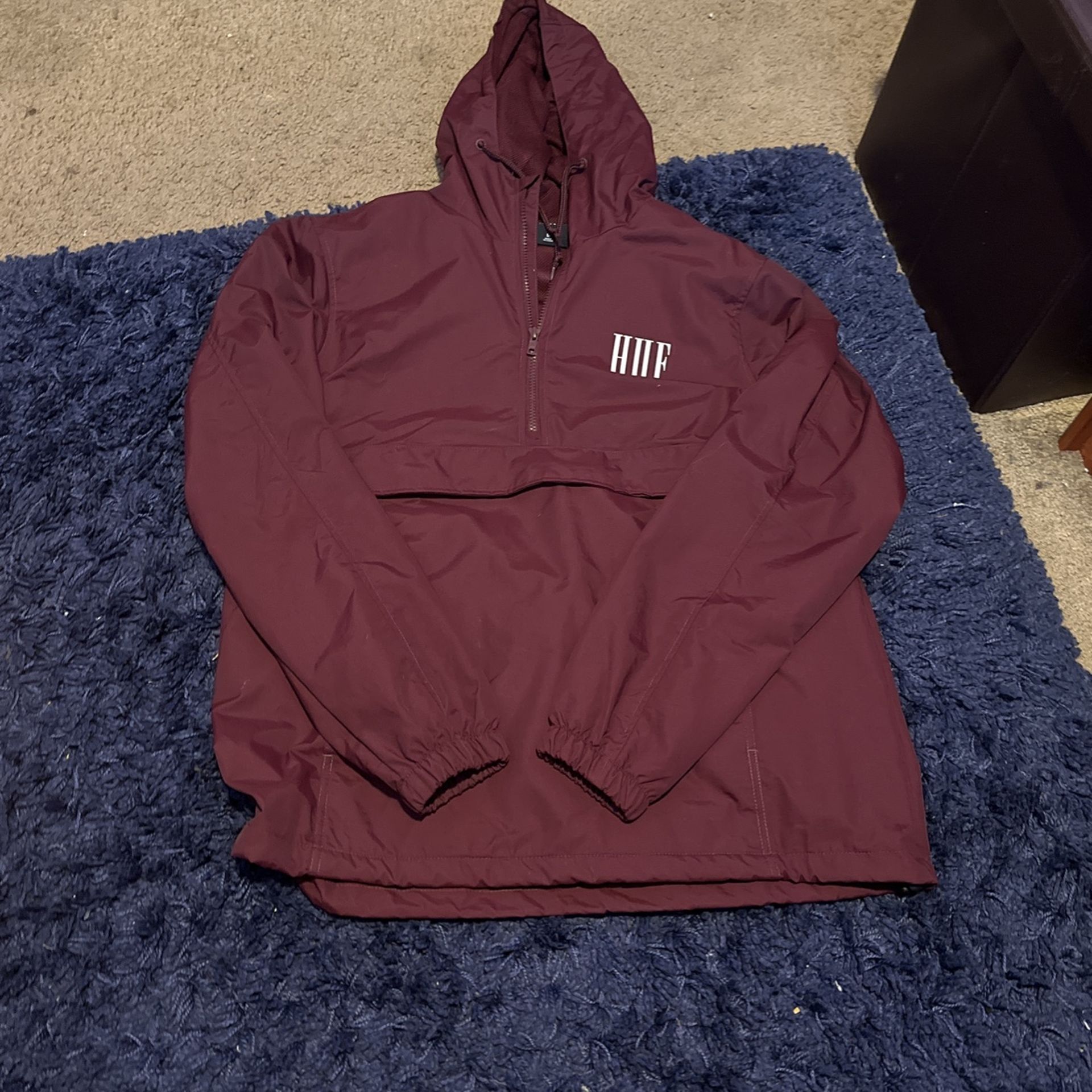HUF WINDBREAKER HALF ZIP SIZE M