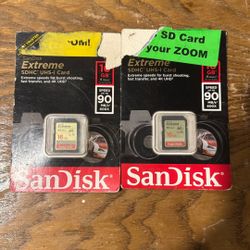 SanDisk Extreme UHS-I SDHC memory cards