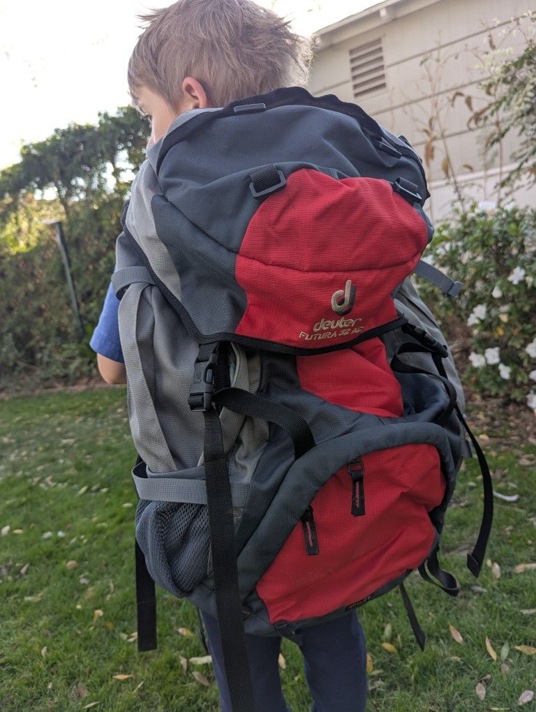 DEUTER Future 32 AC Backpack Red And Grey