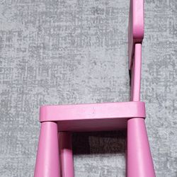 Kids Purple And Pink plastic Indoor Chair With Kids Table Set