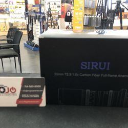 Sirui 35MM T2.9 1.6X Carbon Fiber FF Sony