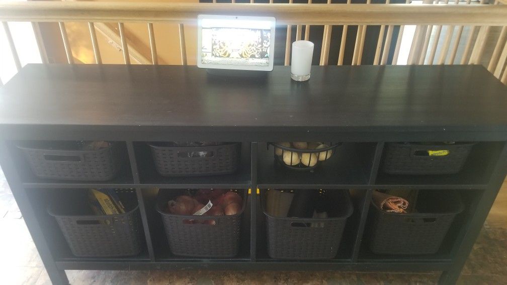 hemnes-console-table-black-brown IKEA