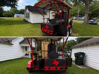 🔥 Custom BBQ Smoker Trailer – Ready for Events 🔥