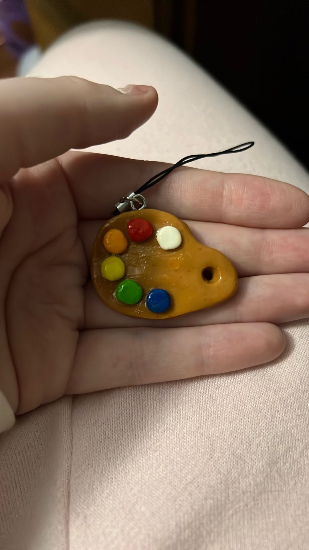 Paint Pallet Keychain
