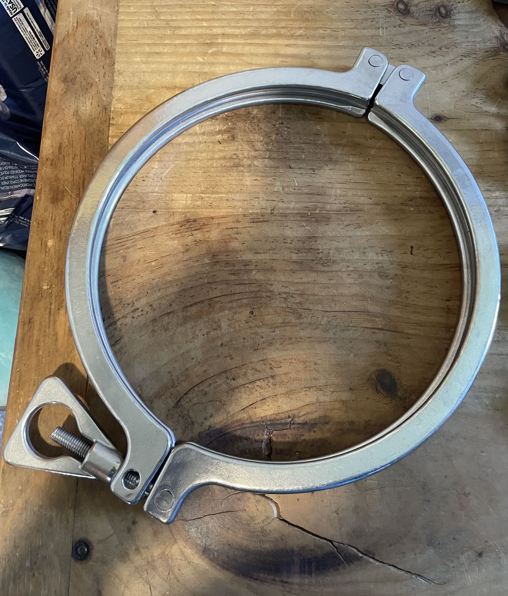 10” Sanitary Clamp 316 Stainless
